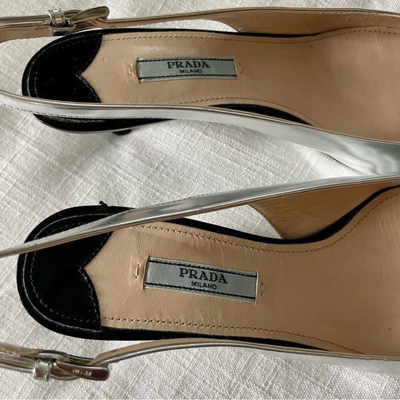 COPY - Prada Slingback Heels - Picture 8 of 11